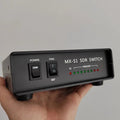 Aisanray MX-S1 100W DC-60Mhz SDR Switch for Spectrum Display Enhancement Antenna Sharing and Synchronous Disconnection Broad Frequency Range Low Insertion Loss Forward and Reverse Power Display Features Ideal for Old Transceiver Upgrade