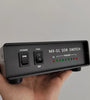 Aisanray MX-S1 100W DC-60Mhz SDR Switch for Spectrum Display Enhancement Antenna Sharing and Synchronous Disconnection Broad Frequency Range Low Insertion Loss Forward and Reverse Power Display Features Ideal for Old Transceiver Upgrade