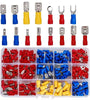 280Pcs Spade Terminals Insulated Cable Connector Electrical Wire Crimp Butt Ring Fork Set Lugs Rolled Kit