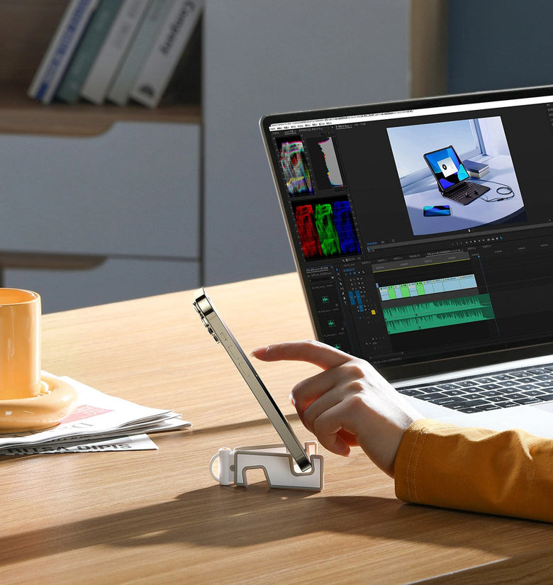 Baseus BS-HP013 Portable Series Folding Phone Holder for iPhone 14 for Samsung for Xiaomi Huawei