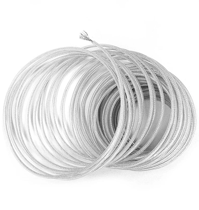 1PCS 15M Steel Wire Nylon Grass Trimmer Line Round Roll Replacement for Efficient Eco-Friendly Gardening High Durability Easy Installation Fits Most Brands
