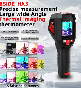BSIDE HX3 Handheld Infrared Thermal Imager 240x240 Pixels -20C550C Temperature range 2.4" TFT LCD Screen Auto Focusing