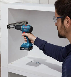 GSR 185-LI for BOSCH Cordless Drill 18V 2Ah Brushless Motor High Speed 1900RPM Compact Design Keyless Chuck Wood Metal Screwdriver