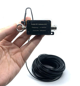 A30 1-30MHz Pocket HF Antenna Shortwave Antenna Inverted V Horizontal Balun Long Line Wideband End-fed