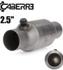 2.5" Inlet/Outlet 400 cell Universal High-Flow Weld-On Catalytic Converter Stainless Steel