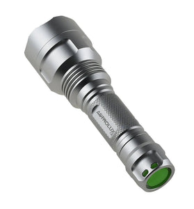 Astrolux C8 Silver XP-L HI Long Shot 1300Lumens 7/4modes A6 Driver Tactical EDC LED Flashlight Searching Flashlight
