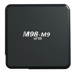 M98-M9 2+8G TV Box Allwinner H313 Android 10.0 2.4G/5G Dual Band WiFi bluetooth-compatible Home Theatre Support 4K*2K UHD Output Set Top Box with Remote Control