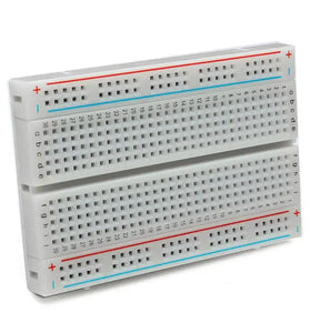 3Pcs 8.5x5.5cm 400 Tie Points 400 Holes Solderless Breadboard Bread Board