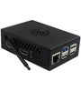 Orange Pi 5 Pro Metal Case Aluminum Alloy Protective Shell Enclosure with Cooling Fan