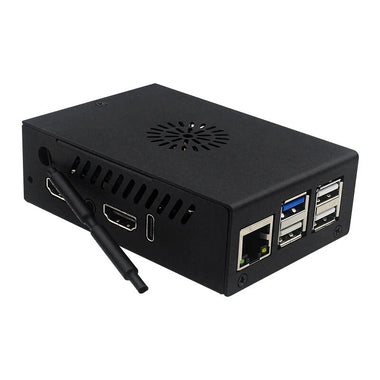 Orange Pi 5 Pro Metal Case Aluminum Alloy Protective Shell Enclosure with Cooling Fan