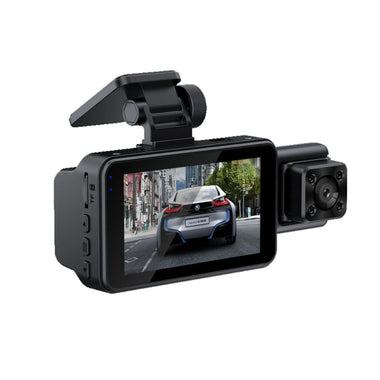 3 inch Triple Car Front Windshield Record WIFI Car DVR Monitoring Night Vision 1080P HD Camera Car DVR Cam with 64G Memory Card