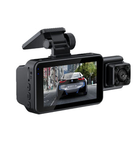 3 inch Triple Car Front Windshield Record WIFI Car DVR Monitoring Night Vision 1080P HD Camera Car DVR Cam with 64G Memory Card