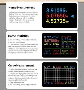 KWS-MX23 USB Digital DC Voltage Ammeter Power Meter Voltmeter Current Meter Cell Phone Charging Tester Detector DC4-30V
