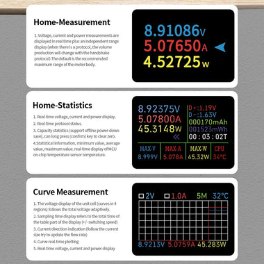 KWS-MX23 USB Digital DC Voltage Ammeter Power Meter Voltmeter Current Meter Cell Phone Charging Tester Detector DC4-30V