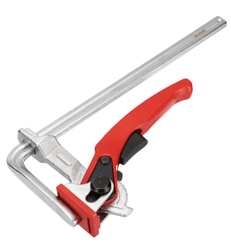 Quick Ratchet Track Saw Guide Rail Clamp MFT Clamp for MFT Table and Guide Rail System 200x60/300x60mm Suitable for Festool