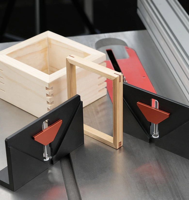 2PCS Right Angle Spline Jig with Wide Clamping Range Versatile Lightweight and Convenient for Varied Crafting and DIY Projects