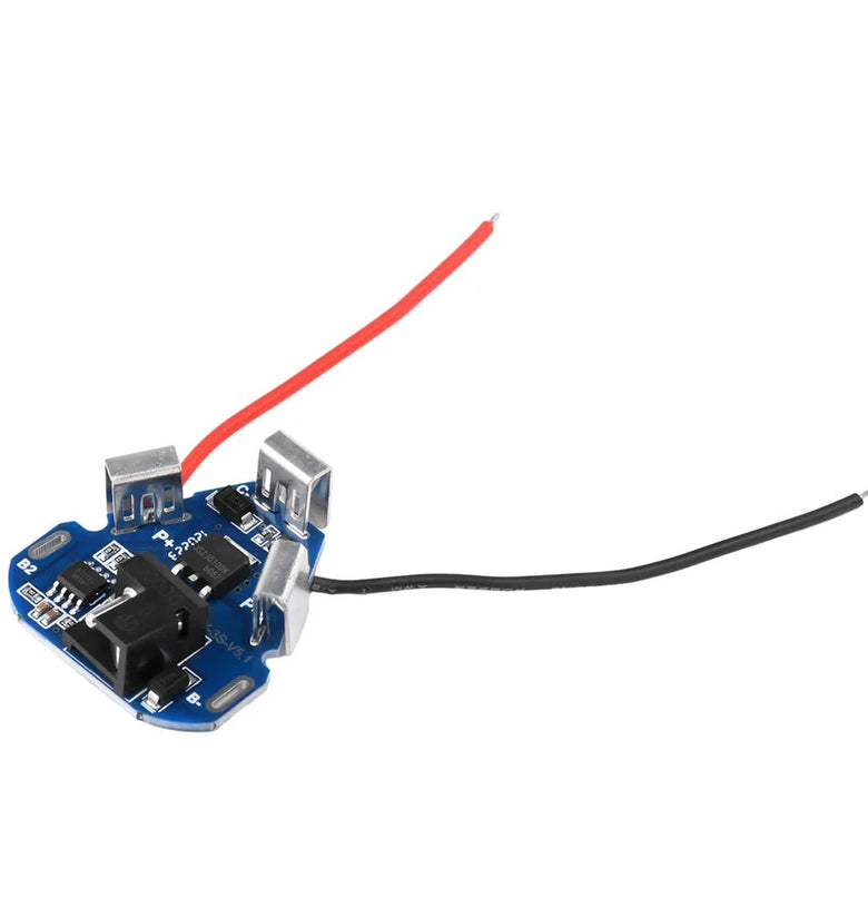 DC12V Direct Insertion 18650 Battery Shell Case Lithium Battery Protection Board Kit 1S for Bracket Hand Drill and Power Tools