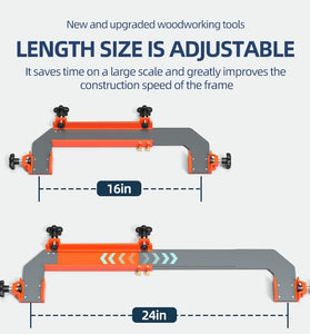 16-24in Aluminum Precision Cabinet Frame Spacer Positioning Tool For DIY Woodworking Frame Walls Floors Roofs Ladders