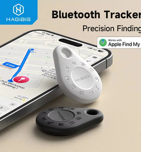 Hagibis bluetooth Tracker Keys Finder for iOS Find My Item Locator GPS Tracker for iOS Phone Keys Wallet Suitcase Luggage Bags