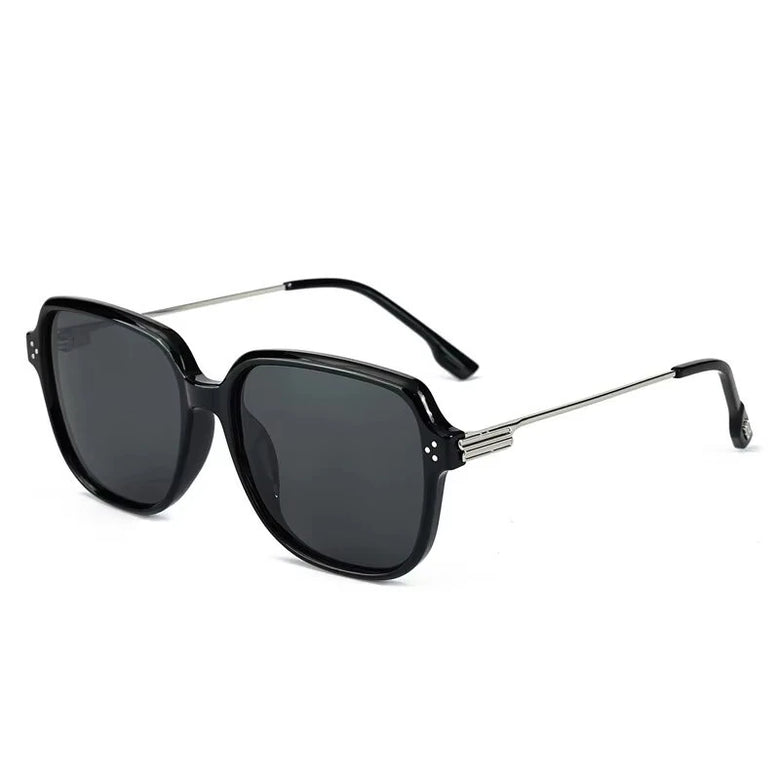 Large-frame Polarized Sunglasses for Men Women UV400 Protection Anti-glare Fashion Sun Glasses for Outdoor Daily Travel