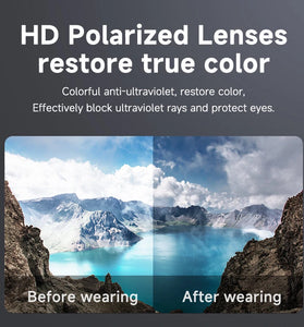 Senbono G02 bluetooth-compatible 5.3 Smart Glasses Listening Music Phone Calling Camera Function IP65 UV-resistant Sports Glasses