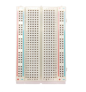 20Pcs 8.5x5.5cm 400 Tie Points 400 Holes Solderless Breadboard Bread Board