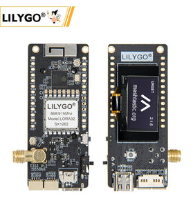 LILYGO Meshtastic T3S3 ESP32-S3 LoRa2.4G SX1280 Wi-Fi Bluetooth 5.0 Development Board with 0.96 inch OLED USB TF Card Support for IoT Projects