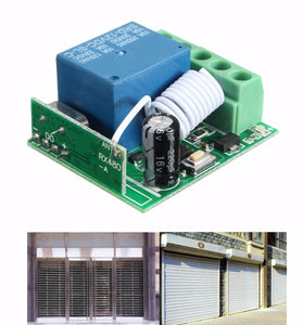 Geekcreit DC12V 10A 1CH 433MHz Wireless Relay RF Remote Control Switch Receiver