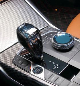 3pcs-Set Crystal Gear Shift Knobs for BMW 19-22 X5 G05-X 22-23 X3 Car Modification