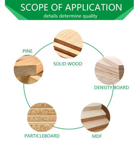 LAVIE 5pcs 8mm 1/2" 12mm Shank Dovetail Joint Router Bit 1/4" 3/8" 1/2" 5/8" 3/4" Cutting Dia Woodworking CNC Engraving Milling Cutter
