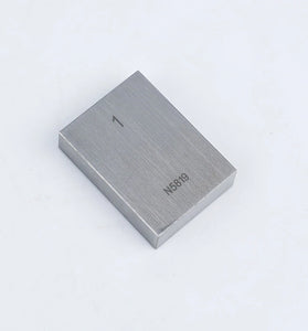 ETOPOO LK-1L Precision 1 Inch Steel Gauge Block Laser Engraved Calibration High Accuracy Machinist Tool Quality Control Measurement Professional Standard