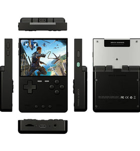 [128G] Hanhibr TRIMUI BRICK Hammer 3.2-inch IPS Screen Open-Source System Handheld Gaming Console Allwinnder A133plus Quad-core Support WiFi & bluetooth Video Game Player Built-in Dual Stereo Speakers 3000mAh Rechargeable Retro Game Console