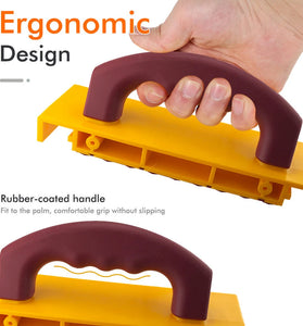 Push Block for Table Saws Router Tables Band Saws Jointers Table Saw Push Block Cuts Safe for Widgets Difficult Cut ThinRips Cut