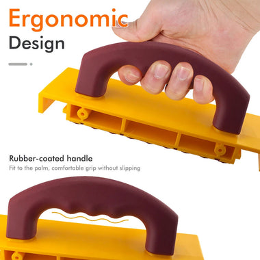 Push Block for Table Saws Router Tables Band Saws Jointers Table Saw Push Block Cuts Safe for Widgets Difficult Cut ThinRips Cut