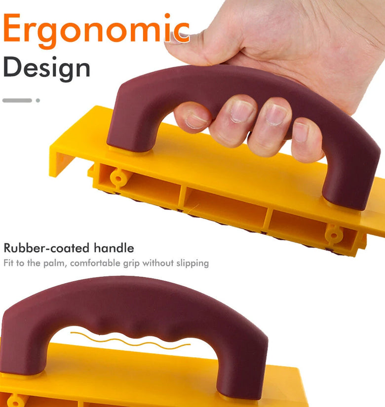 Push Block for Table Saws Router Tables Band Saws Jointers Table Saw Push Block Cuts Safe for Widgets Difficult Cut ThinRips Cut