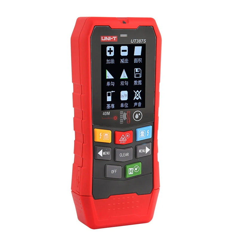 UNI-T Wall Scanner UT387E UT387S UT387LM 4 In 1 Metal Detector Wood Stud Finder AC Voltage Live Cable Wires Depth Tracker