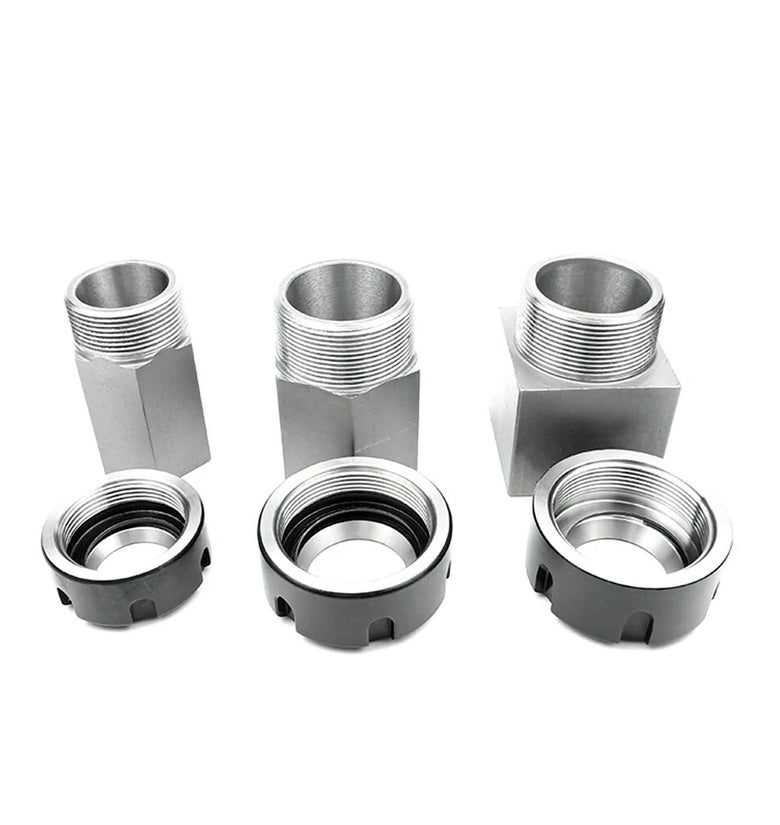 High quality Square ER25 ER32 ER40 Block Hard Steel Hex ER Collet Chuck Seat For CNC Lathe Engraving Cutting Machine Tool holder