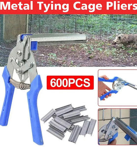 Type M Nail Pliers Hand Tools Set For Animal Cages Wire Fencing And Railing Repair Steel and Plastic Flexible Soft Grip Handle