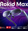 ROKID MAX AR Smart Glasses with 160" Micro-OLED Display HDCP Supported & Cloud Gaming 50 Viewing 120Hz Google Play Media Streaming 75g Lightweight Smart Video Glasses for Android/iOS/Windows/Console