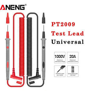 ANENG PT2009 Universal Multimeter Probe Spring Test Lead For Digital Professional Multimeter Clamp Meter Desktop Meter 20A 1000V