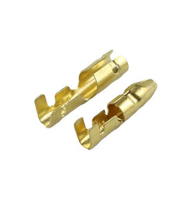 200/400pcs 4.0 Bullet Terminal Car Electrical Wire Connector Diameter 4mm 50/100 Sets Female + Male + Male Sheath + Female Sheath