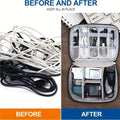 Electronic Storage Bag Data Cable Travel Charging Treasure Headphone Organizer Cosmetics Compartment Storage Digital Handbags