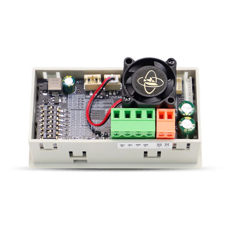 Sinilink XY-SMD6 Stepper Motor Driver Single Axis Control DC 10-30V 6.6A TTL Serial MODBUS High Precision Microstepping for 42 57 Motors Forward and Reverse Control Driver Angle Pulse Speed PLC Serial Communication