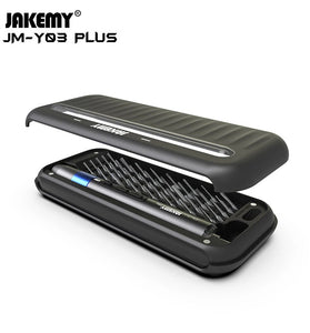 JAKEMY Dual Dynamics Precision Electric Screwdriver Aluminum Alloy 395RPM Portable Multifunctional Top Rated Tool for Household Appliance