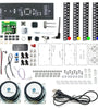 DIY bluetooth APP Speaker Kit with Colorful Spectrum Stereo Sound Adjustable Light Electronic Welding Kit