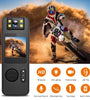 CS11 1080P Back Clip Camera Video Recorder 180 Degree Adjustable Lens Cycling Recorder Built-in LED Light WiFi Support 256GB TF Card Portable Sports Action Camera