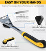 Premium Ergonomic Carbide Scraper Tungsten Carbide Scraper 2-1/2In Paint Scraper Tool for Paint Wood Glue Resin Stains