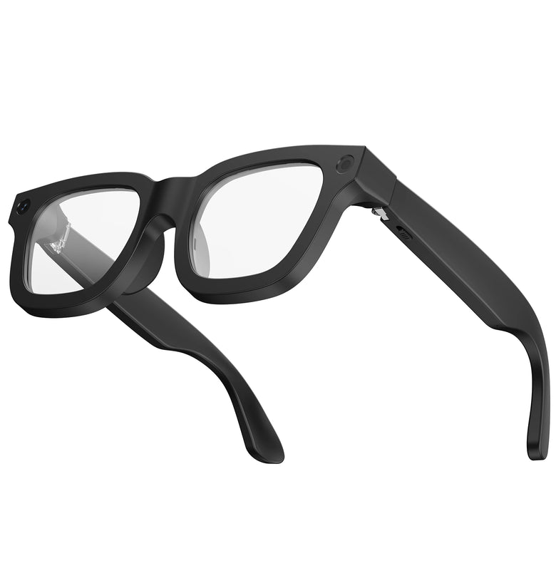 E03C Electrochromic AI Smart Glasses with 1080P HD Video Recording IP65 Waterproof AI Translation Touch Control Voice Wake Up OpenAI Smart Audio Glasses