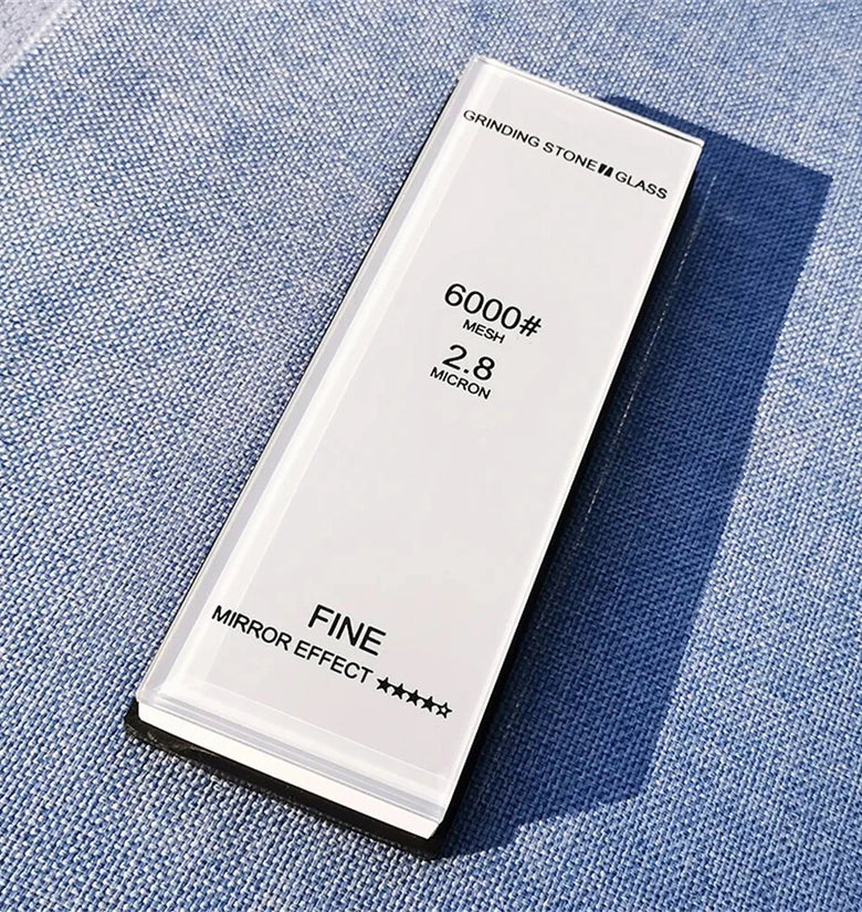 Professional Sharpening Stone White Alundum 180x60x20mm Multi Grit Knife Sharpener 240-10000 Whetstone for Kitchen and Woodworking Tools