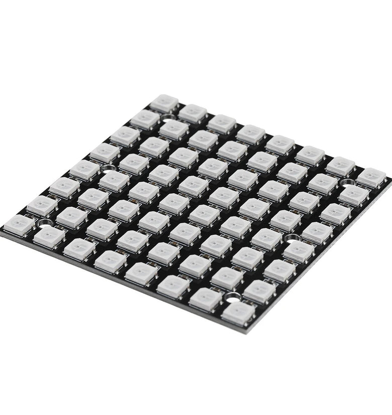 4Pcs WS2812 LED 5050 RGB 8x8 64 LED Matrix Built-in Full Color Driver Light Development Board for Arduino